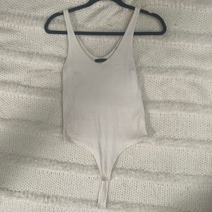 ATM White Bodysuit